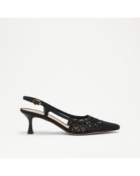 Russell & Bromley - Snipped Women's Black Snipped Toe Slingback - Lyst