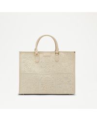 Russell & Bromley - Gemini Women's Beige Woven Tote - Lyst