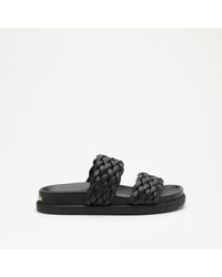 Russell & Bromley - Twisted Double Plait Strap Footbed - Lyst
