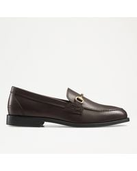 Russell & Bromley - Cornell Men's Brown Leather Sole Snaffle Loafer - Lyst