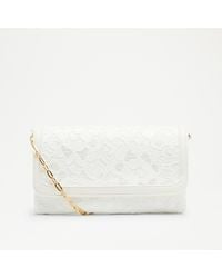 Russell & Bromley - Snipped Clutch Lace Clutch - Lyst