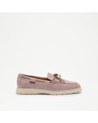 Russell & Bromley - Camerino Suede Lace Tie Loafer - Lyst