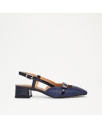 Russell & Bromley - Remi Women's Blue Mary Jane Slingback Pump - Lyst