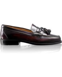 russell and bromley red loafers