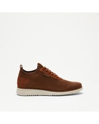 Russell & Bromley - Ingleside Knitted Lace Up Sneaker - Lyst