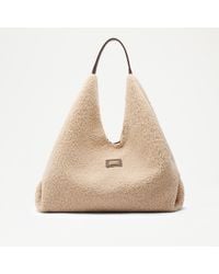 Russell & Bromley - Everyday Women's Neutral Teddy Oversized Shopper - Lyst