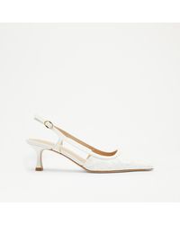 Russell & Bromley - Snipped Women's Neutral Snipped Toe Slingback - Lyst