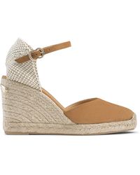 russell bromley espadrille wedges