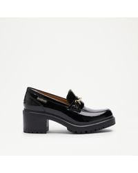 Russell & Bromley - Brewster Mid Heeled Snaffle Loafer - Lyst