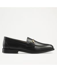 Russell & Bromley - Cornell Men's Black Leather Sole Snaffle Loafers - Lyst