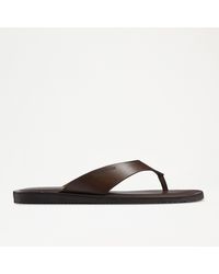Russell & Bromley - Claremont Men's Brown Toe Post Sandal - Lyst