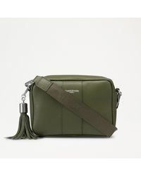 Russell & Bromley - Robin Women's Green Grained Leather Sports Strap Camera Bag - Lyst