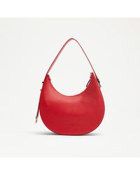 Russell & Bromley - Milan Women's Red Curved Shoulder Bag - Lyst