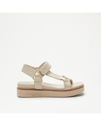 Russell & Bromley - Atlanta Velcro Footbed Sandal - Lyst