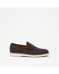 Russell & Bromley - Benny & Suede Easy Saddle Loafer - Lyst