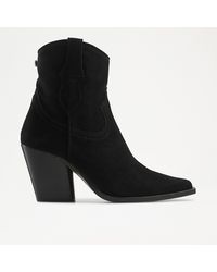 Russell & Bromley - Cash Heeled Western Boot - Lyst