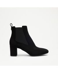 Russell & Bromley - Beetle Block Heel Chelsea Boot - Lyst