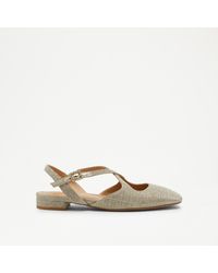 Russell & Bromley - Theatre Cross Strap Flat - Lyst