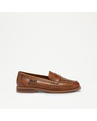 Russell & Bromley - Larton Woven Saddle Loafer - Lyst