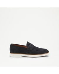 Russell & Bromley - Benny Men's Navy Hybrid Loafer - Lyst