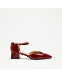 Russell & Bromley - Esme Square Toe Block Heel - Lyst