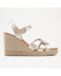 Russell & Bromley - Headspin Woven Espadrille Wedge - Lyst