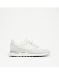 Russell & Bromley - Clay Men's White Slick Runner - Lyst