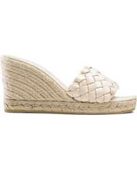 Russell & Bromley Rhapsody Plaited Espadrille Mulle - Multicolour