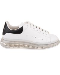 Sneaker uomo Oversize nera e oroAlexander McQueen in Pelle da Uomo colore  Nero | Lyst