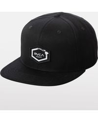RVCA - Island Hex Snapback Hat - Lyst