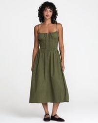 RVCA - Raya Midi Dress - Lyst