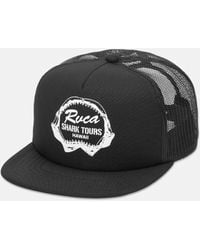 RVCA - Shark Tours Foamy Trucker - Lyst