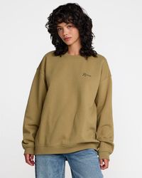 RVCA - Baggie Boyfriend Crew - Lyst