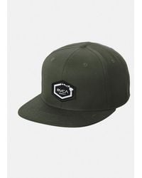 RVCA - Island Hex Snapback - Lyst