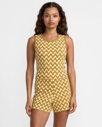 RVCA - Alexa Mini Short - Lyst