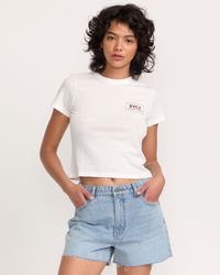 RVCA - Pacific Denim Short - Lyst