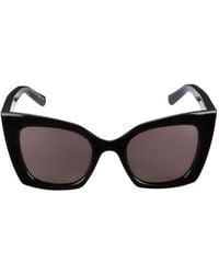 Saint Laurent - Ultra Cat-eye 51mm Cat-eye Injection Sunglasses - Lyst