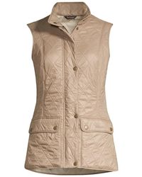 Barbour Wray Fleece Lined Gilet Vest - Natural
