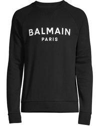 Legitim websted Spændende Balmain Long-sleeve t-shirts for Men - Up to 68% off at Lyst.com