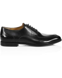 bally brustel leather derby shoes