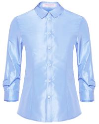 DAMEN Hemden & T-Shirts Hemd Print Rabatt 65 % Carolina Herrera Hemd Blau 40 