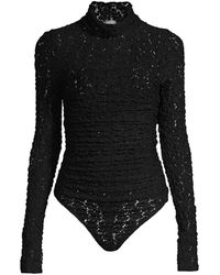 Free People Day & Night Lace Bodysuit - Black