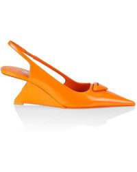 Women's Prada Wedge shoes and pumps | Lyst