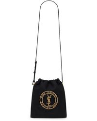 LE MONOGRAMME CŒUR BAG IN CASSANDRE CANVAS AND SMOOTH LEATHER