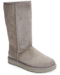 knee high ugg boots with fur