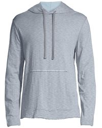 ATM Drawstring Hoodie Sweatshirt - Gray