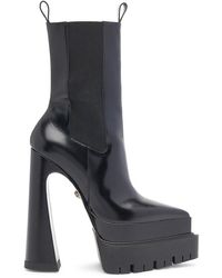 varsan platform chelsea boot