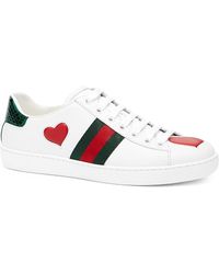 all white gucci sneakers