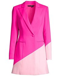 jay godfrey hot pink dress