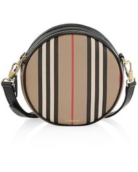jessie icon stripe e canvas crossbody card case